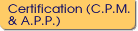 Certification (C.P.M. and A.P.P.)